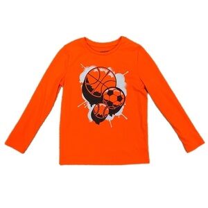 jumping beans Boys’ Long Sleeve Graphic T-Shirt Size Small (8)